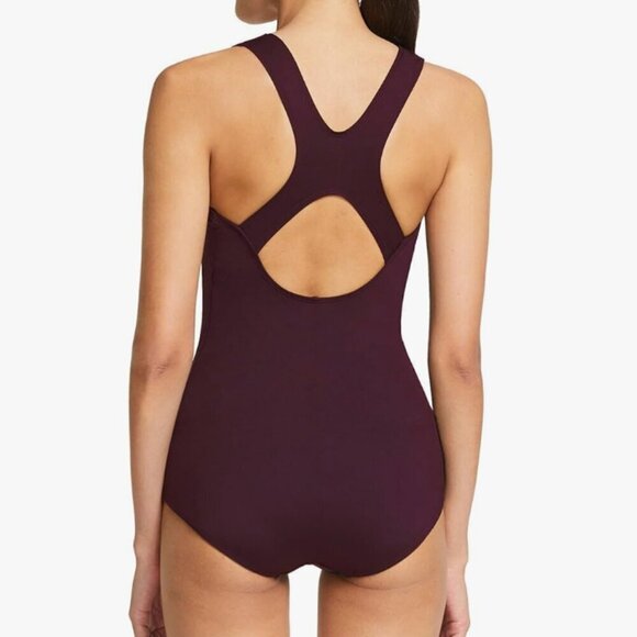 Baleaf burgundy full coverage one piece swimsuit - Picture 2 of 8